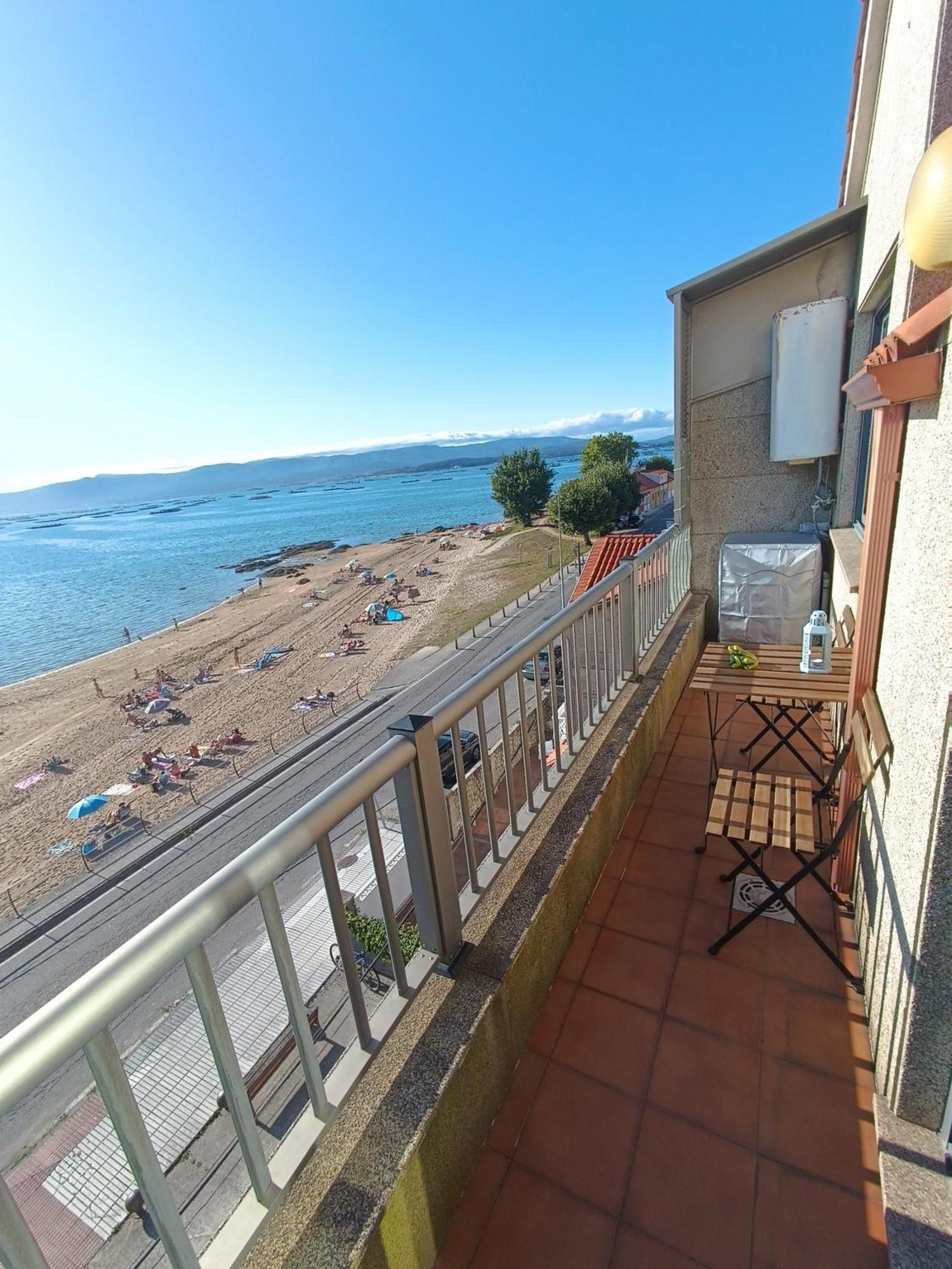 Mirador Mar De Castelao, 1ª Linea De Playa Urbana Apartment Villanueva De Arosa Exterior foto